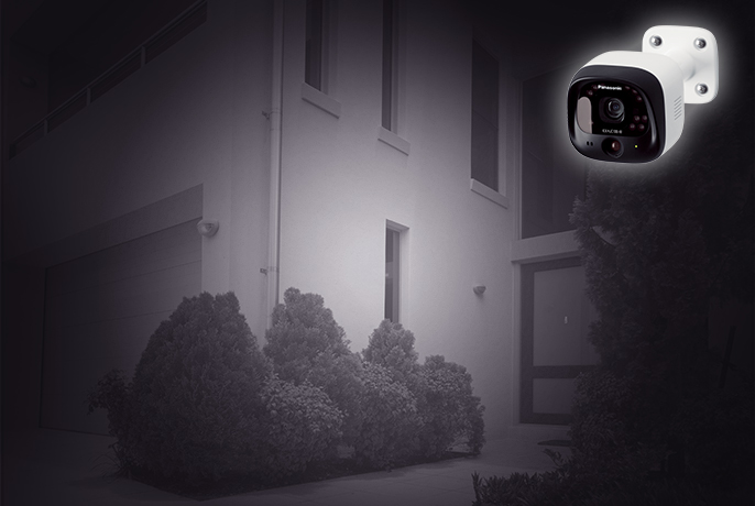 概要 モニター付き屋外カメラ VS-HC105 | ホームネットワーク（ペット