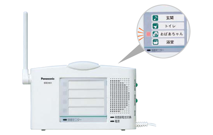 ワイヤレスコール | チャイム・ワイヤレスコール | Panasonic