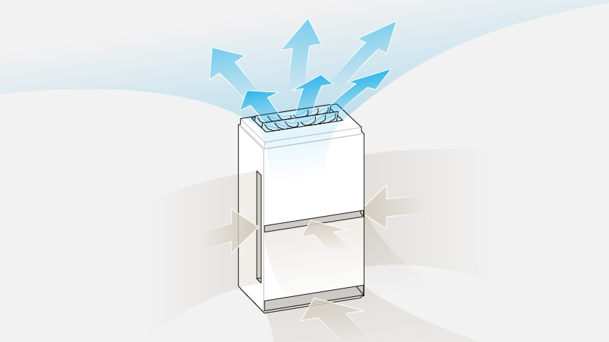 ナノイーX搭載 加湿空気清浄機 花粉撃退テクノロジー | 空気清浄機