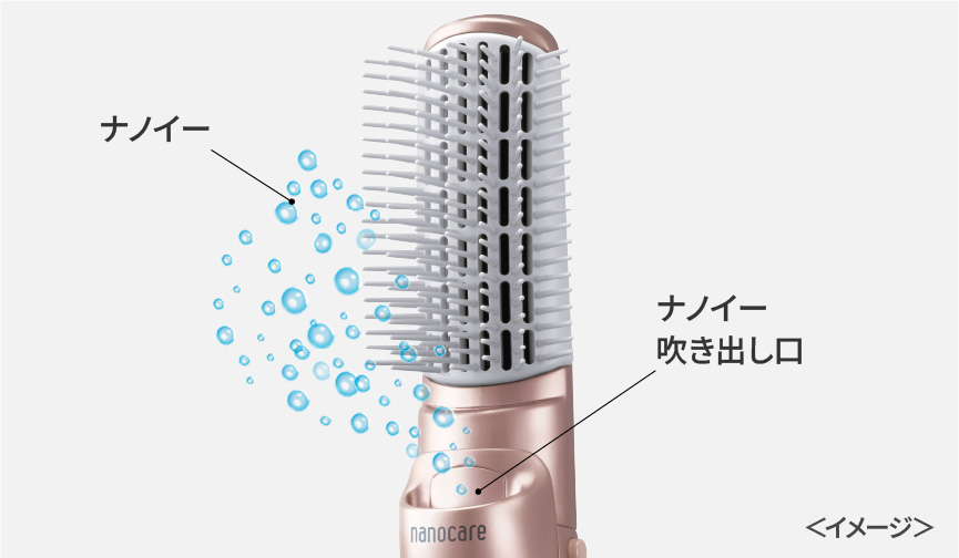 商品特長・効果 | 特長 くるくるドライヤー ナノケア EH-KN9F
