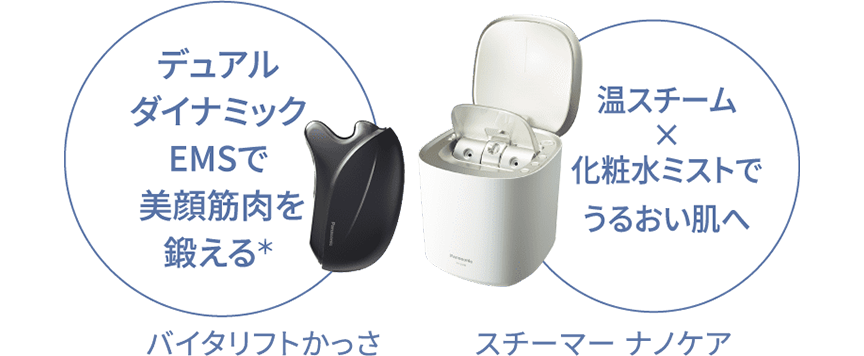 スチーマー ナノケア＆バイタリフト かっさ定額利用（サブスクリプ