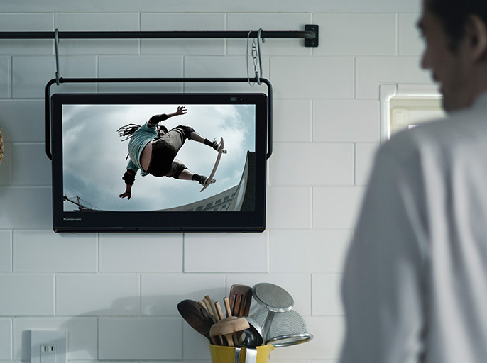 持ち運び | ポータブルテレビ（プライベート・ビエラ） | Panasonic