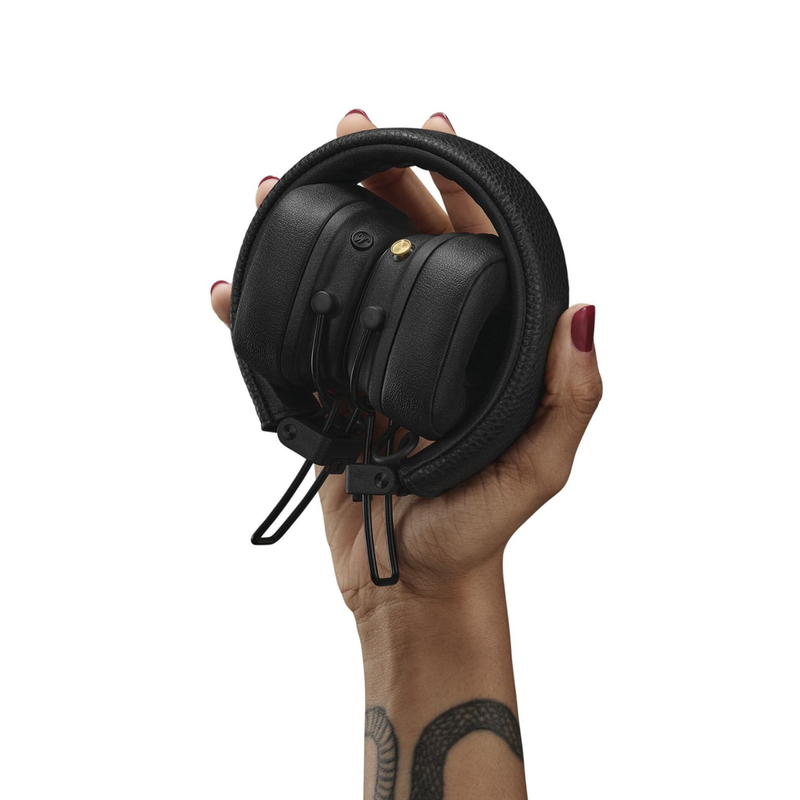 Marshall】ブルートゥースヘッドホン Major V ブラック MAJOR5BLACK