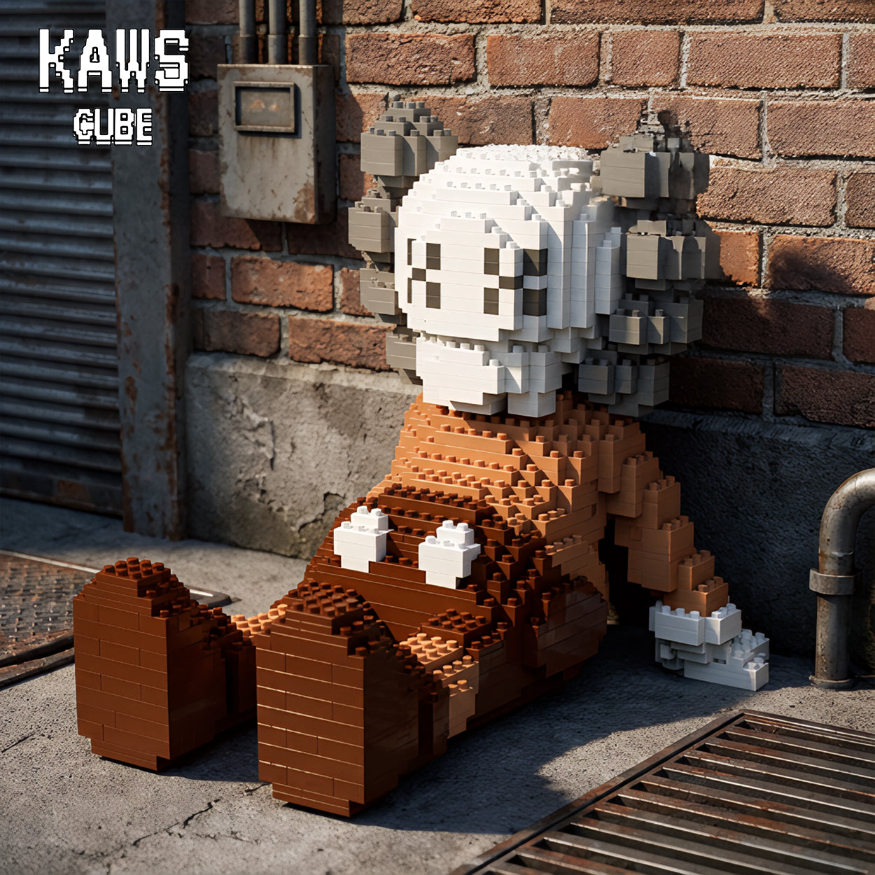 カウズ KAWS HOLIDAY Brown ： Nanoblock ナノブロック「150mm」251224