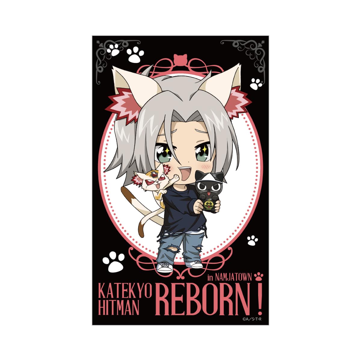 リボーン ボンゴレⅠ世 プリーモ スクエア缶バッジ その1