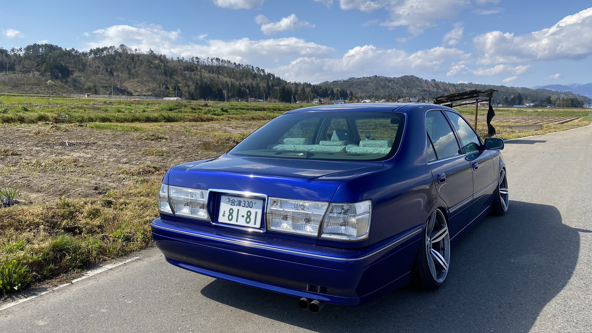 JZS171w クラウン エステート クリアーテール 加工品 JZS171w クラウン