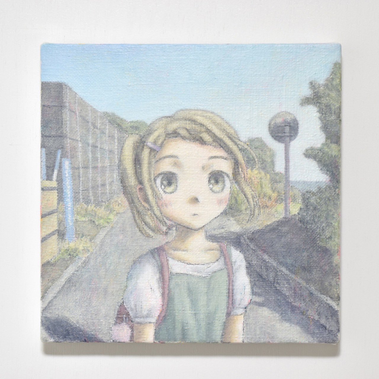 くらやえみ】Emi Kuraya 「冬のにおい」2021年シルクスクリーン