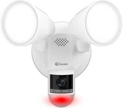 Swann Wi Fi 4K Security Surveillance FloodLight Camera, Night