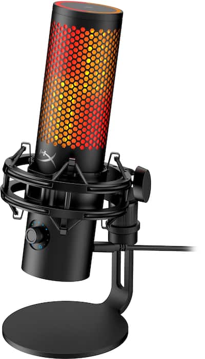 HyperX QuadCast 2 S Wired Multi Pattern USB Electret Condenser