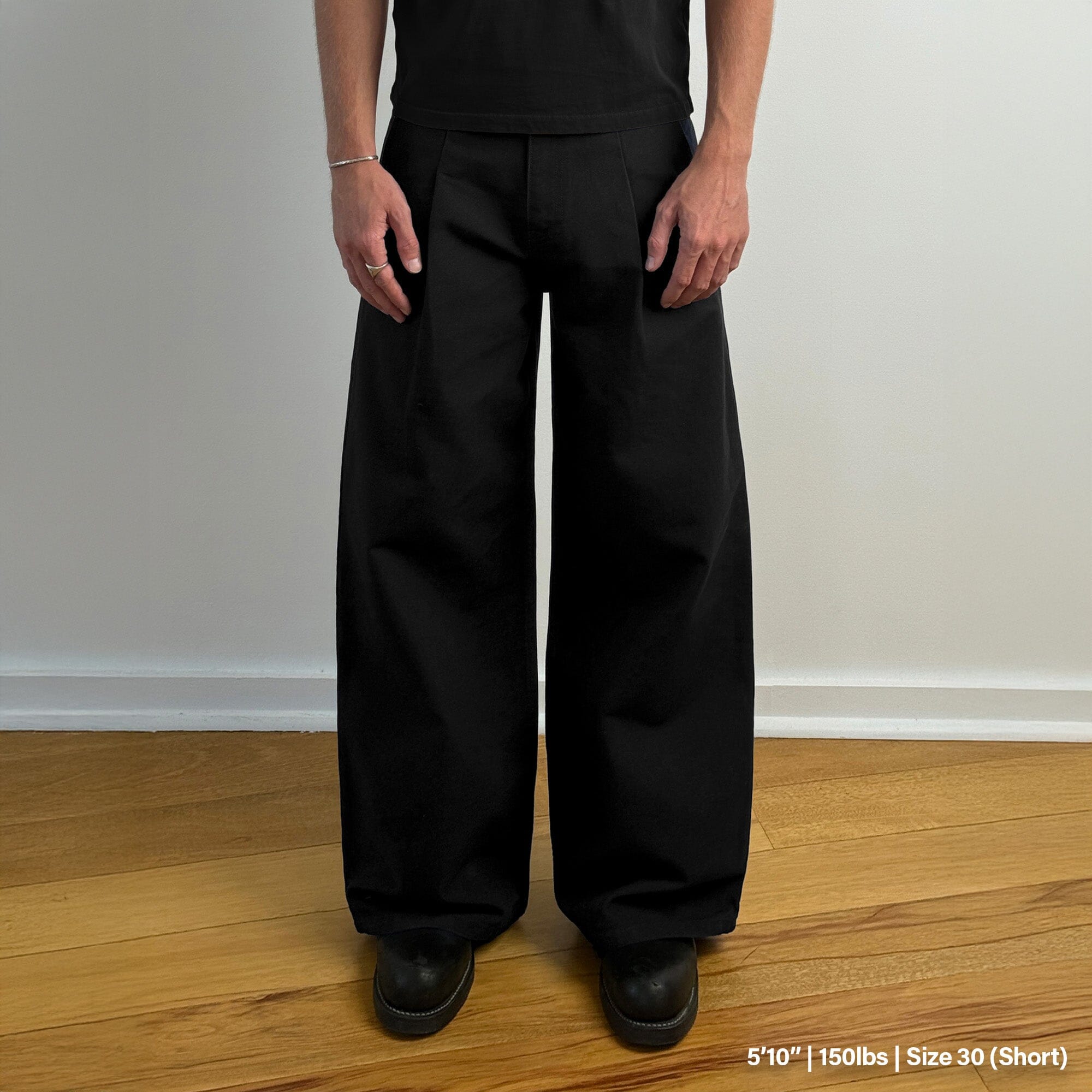 Shibuya Pleated Pants | Baggy, Wide-Leg – Pool House New York