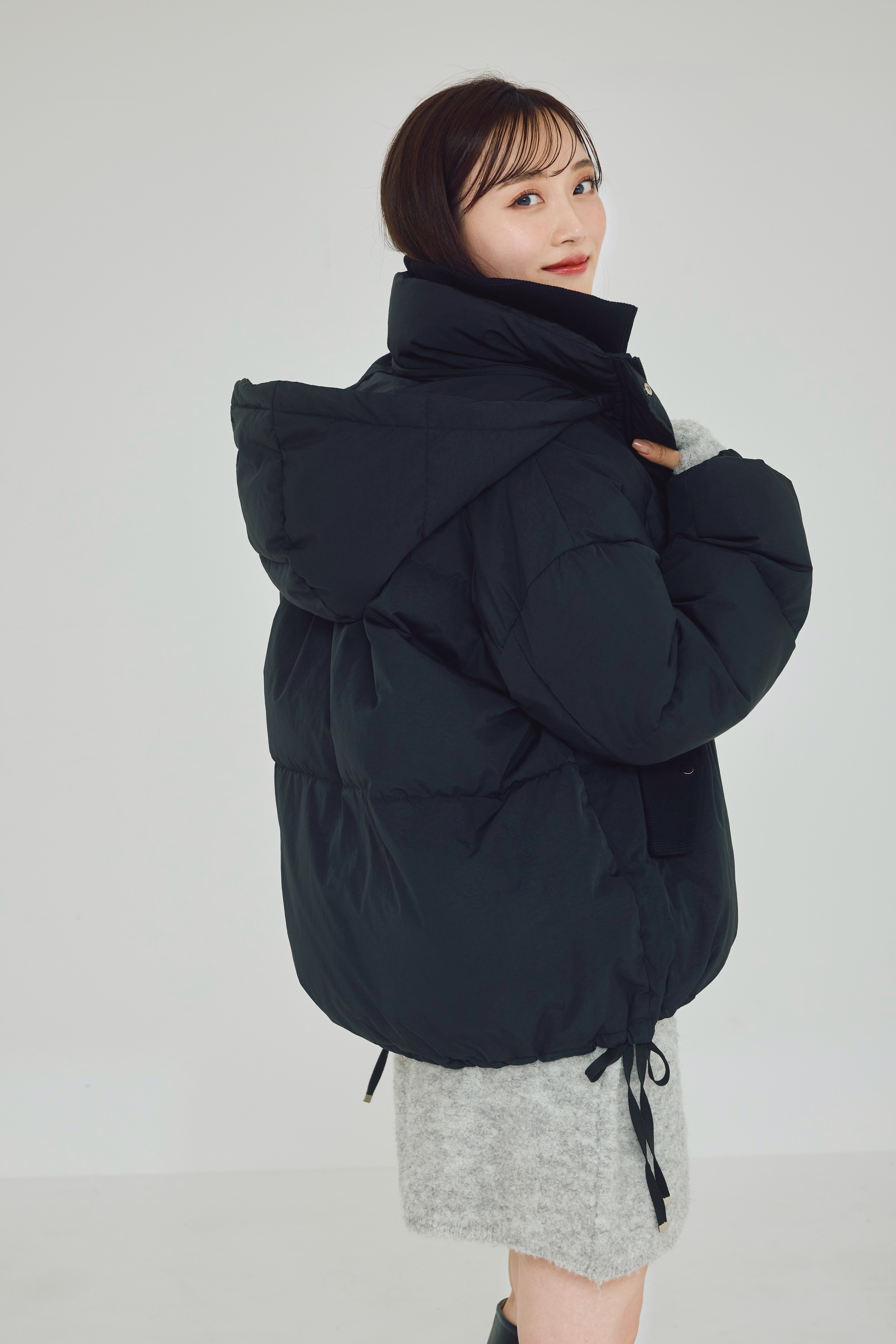 ドロストリボンダウンジャケット – poláura OFFICIAL ONLINE STORE