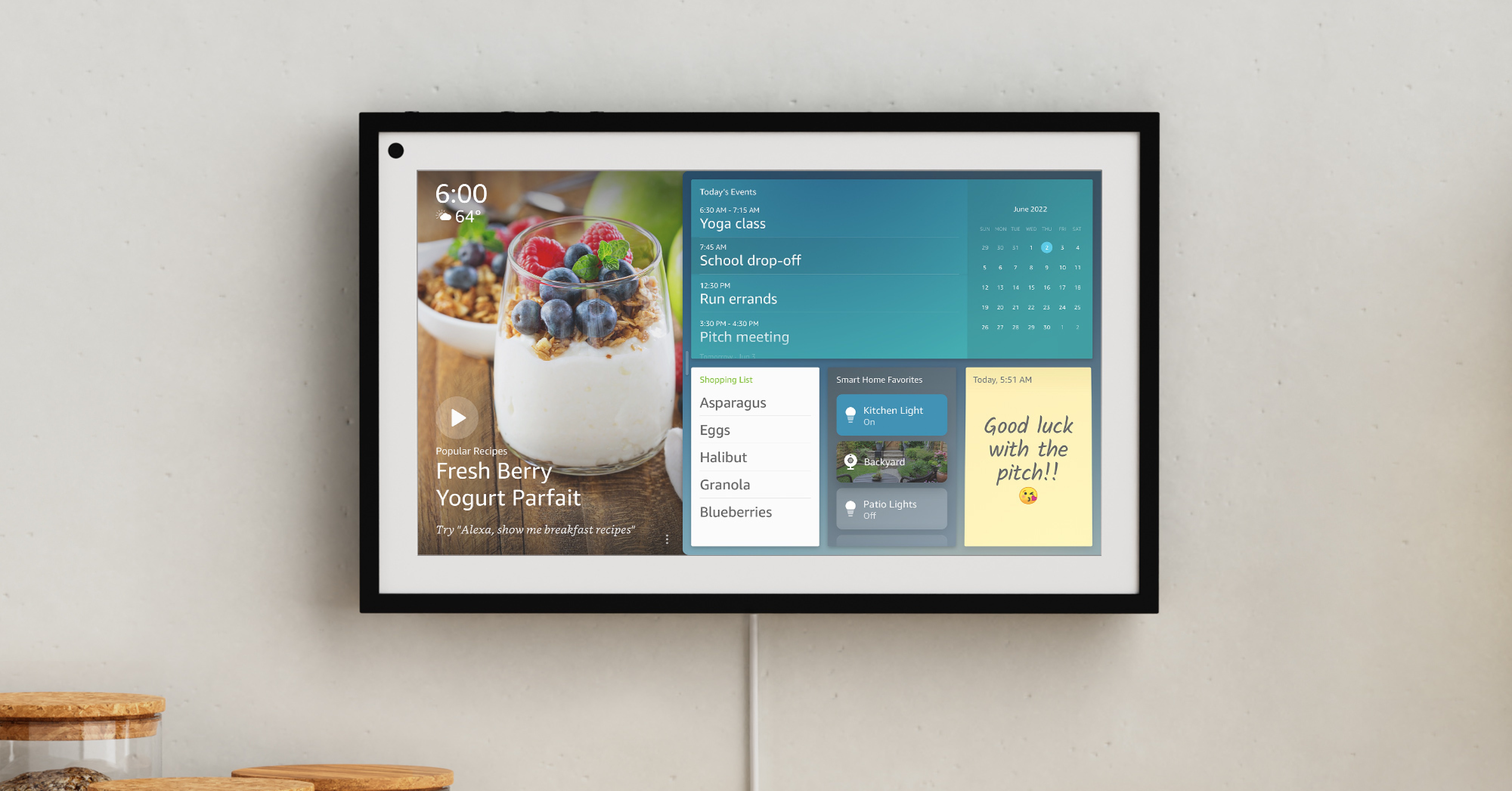 Amazon's new Echo Show 15 is meant to hang on your wall | The Verge