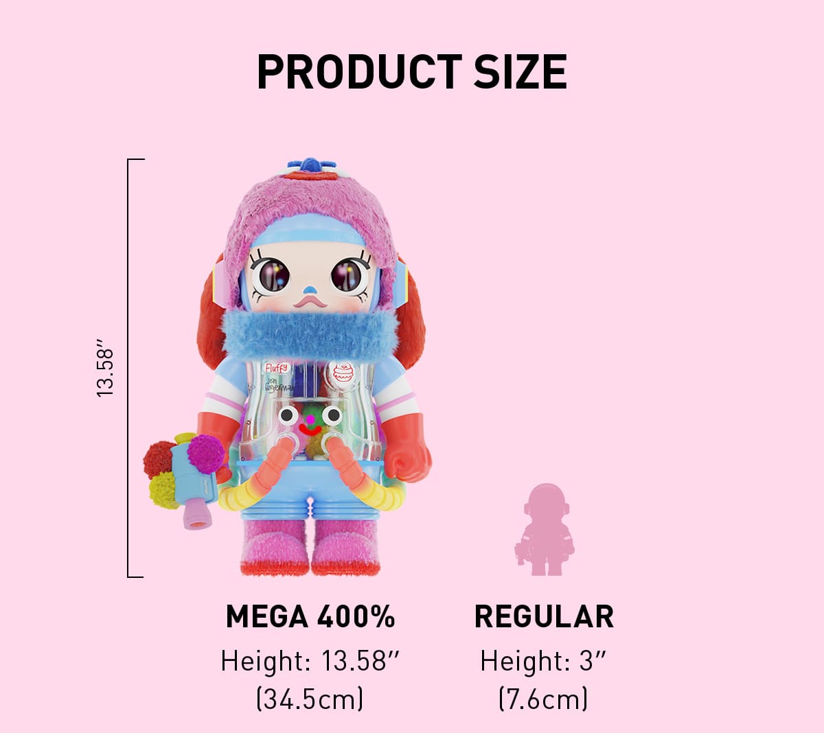 MEGA SPACE MOLLY 400% Jon Burgerman - POP MART (United States)