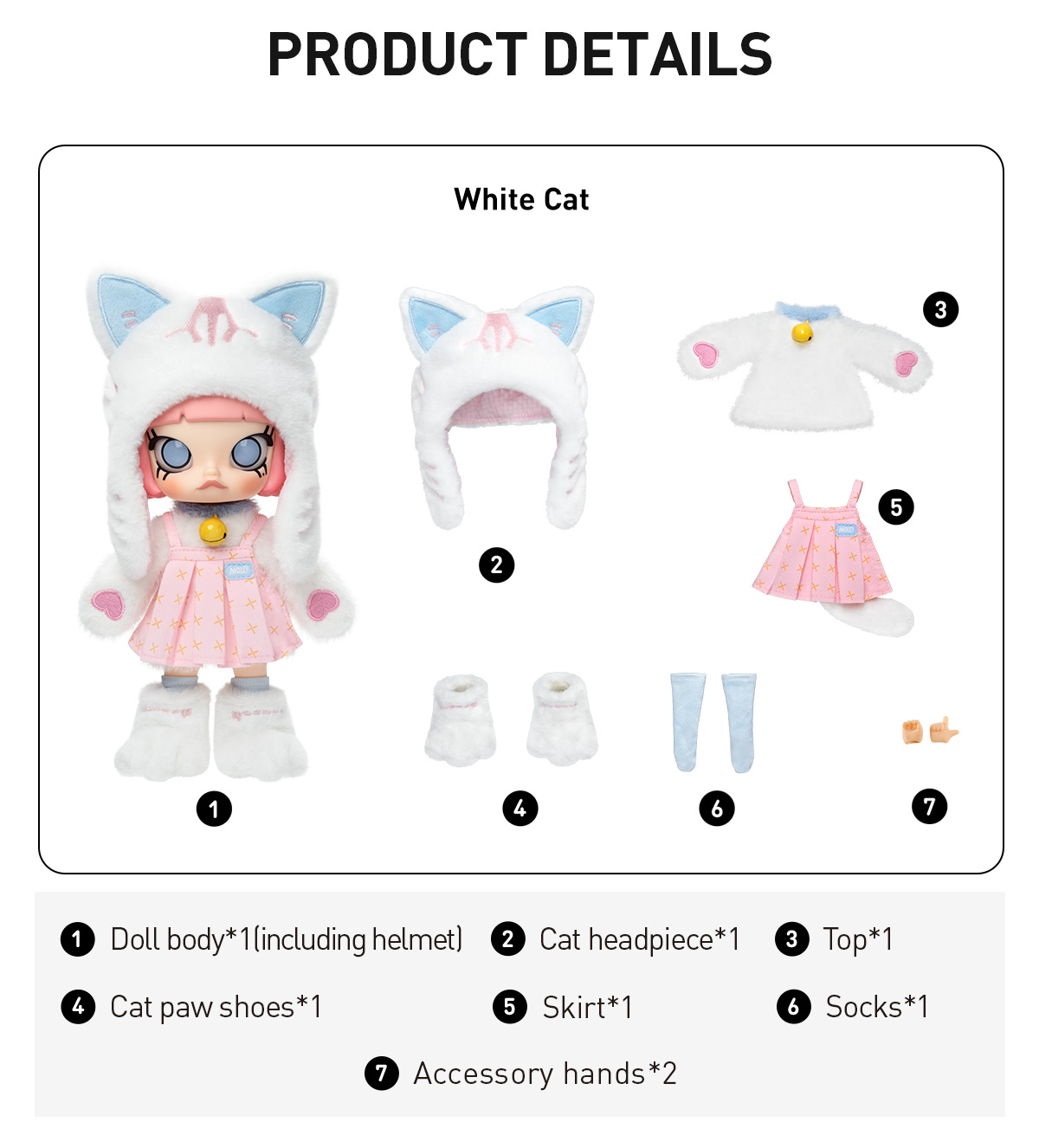 MOLLY Peekaboo 1/8 Action Figure - POP MART (United States)