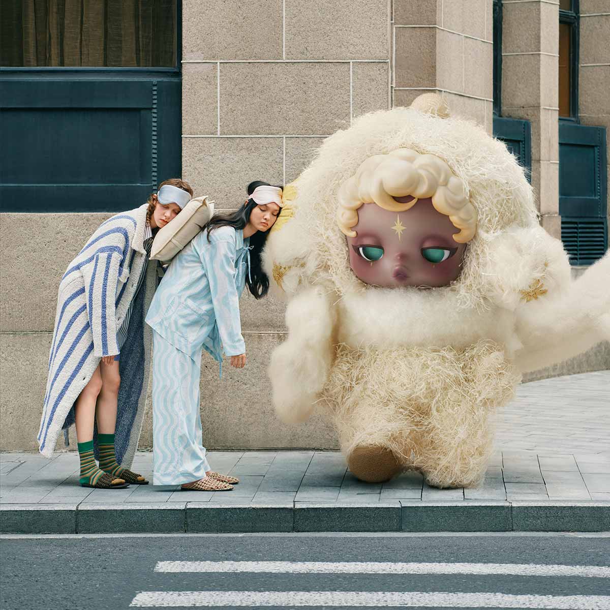 SKULLPANDA You Found Me! Series Plush Doll Pendant - POP MART