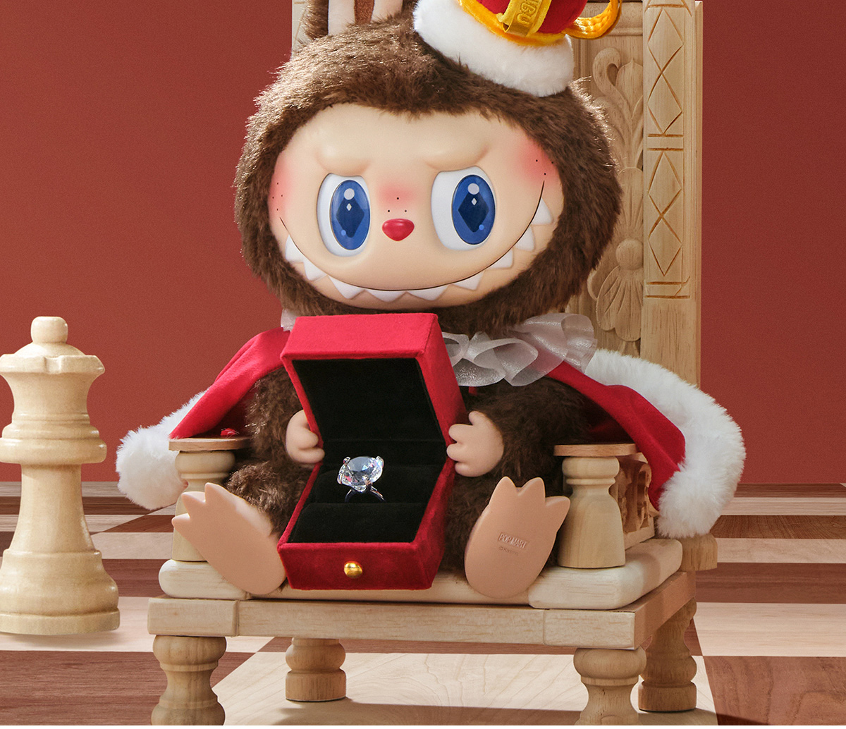 THE MONSTERS Let's Checkmate Series-Vinyl Plush Doll - POP MART