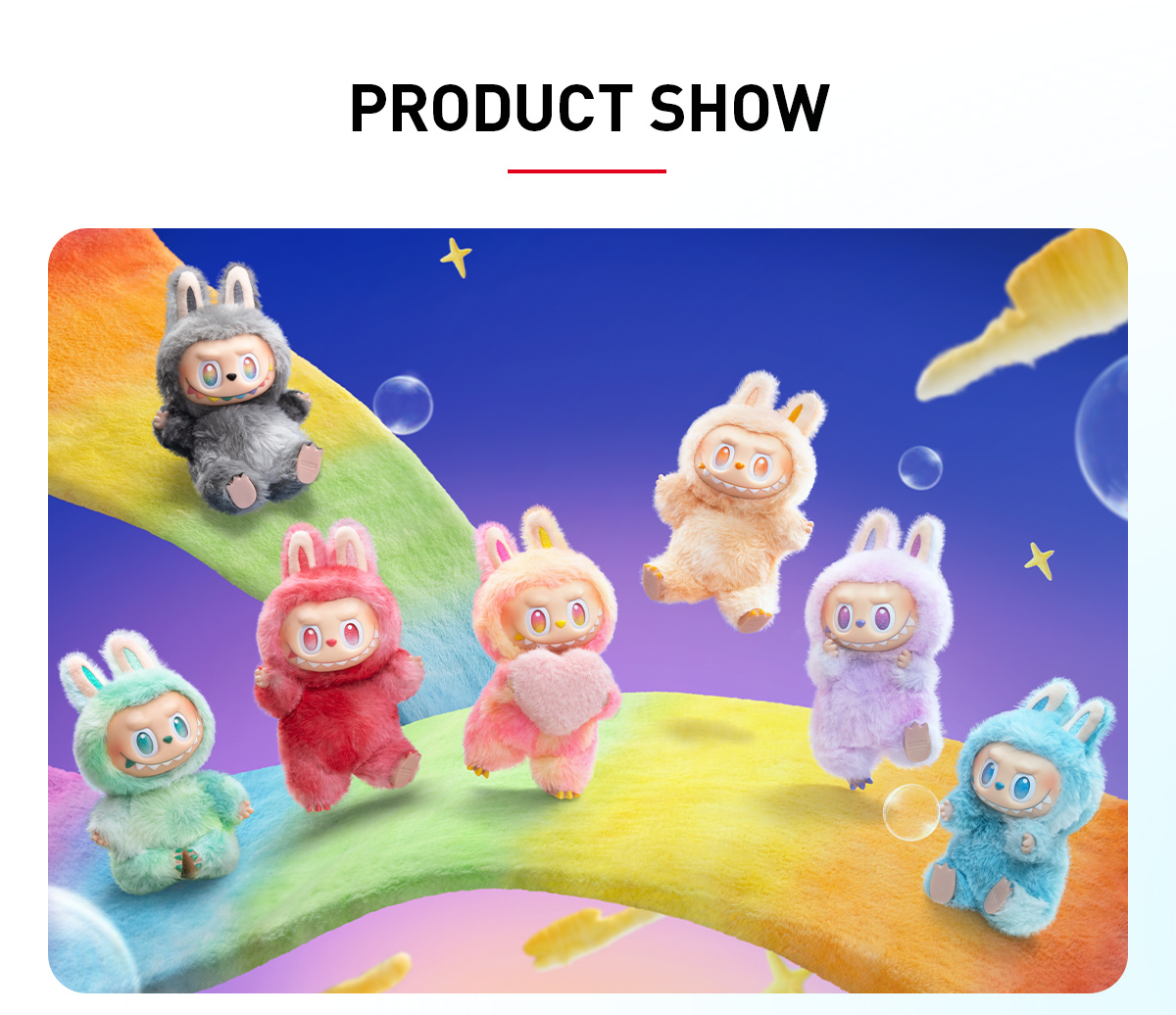 THE MONSTERS Big into Energy Series-Vinyl Plush Pendant Blind Box