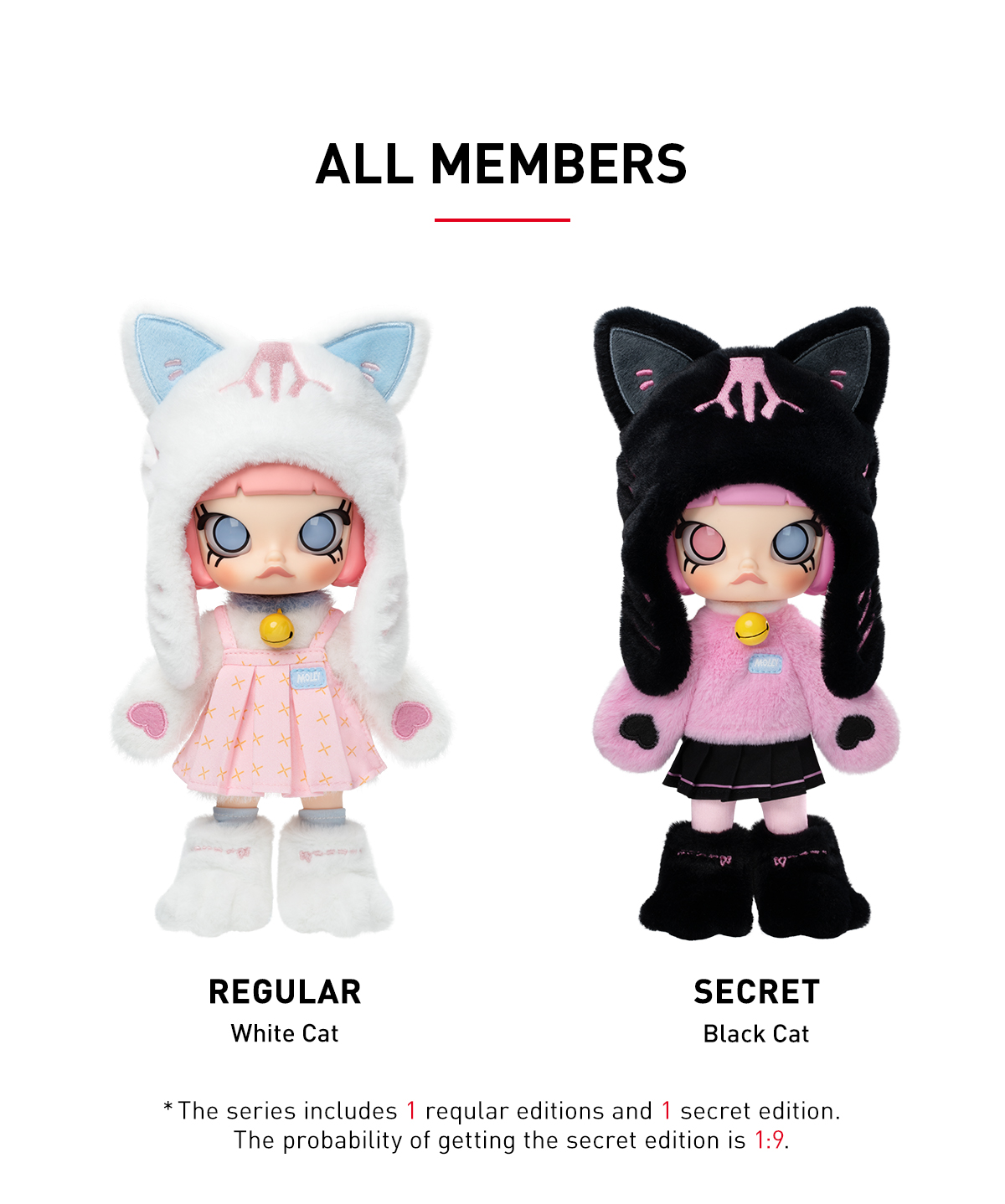 MOLLY Peekaboo 1/8 Action Figure - POP MART (Japan)