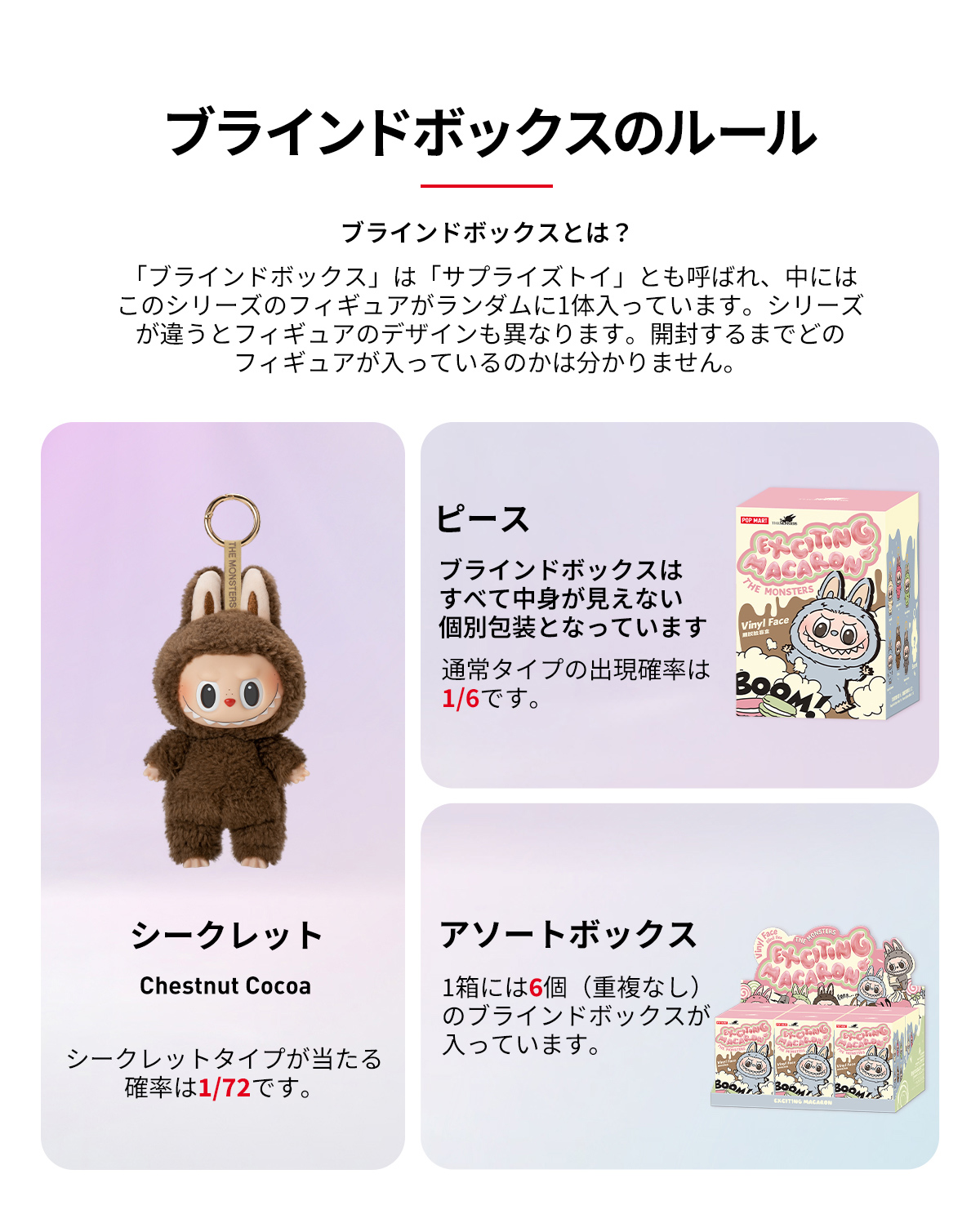 THE MONSTERS - Exciting Macaron Vinyl Face Blind Box-Copy - POP