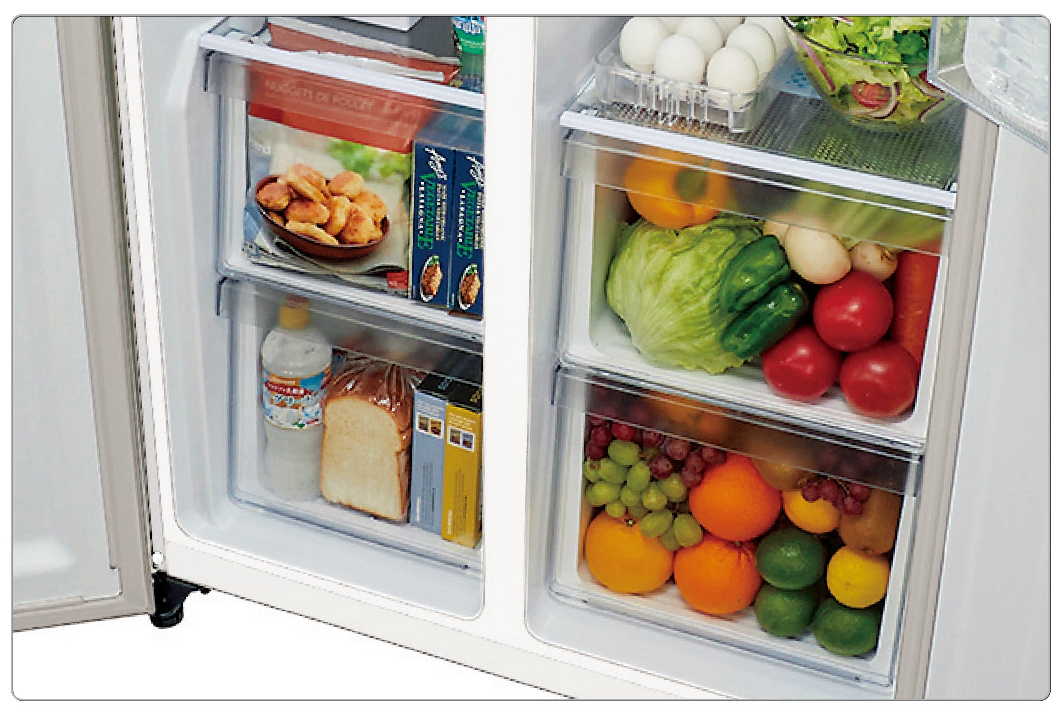 高いデザイン性と素材感にこだわった新モデル AQUA 冷凍冷蔵庫「AQR