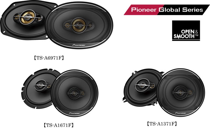 パイオニア グローバルシリーズのユニットスピーカーを発売