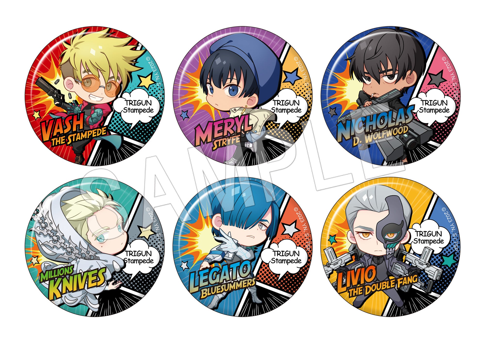 TRIGUN STAMPEDE』POP UP SHOP in OIOIの商品情報を公開！ヴァッシュと