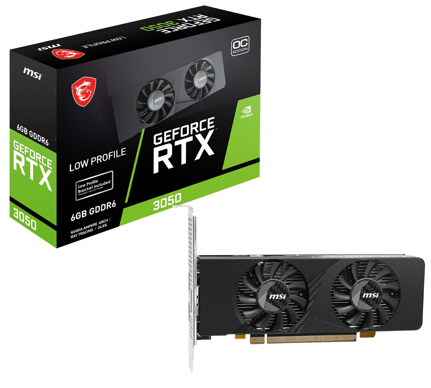 MSI、GeForce RTX™ 3050を搭載したグラフィックスカード「GeForce RTX