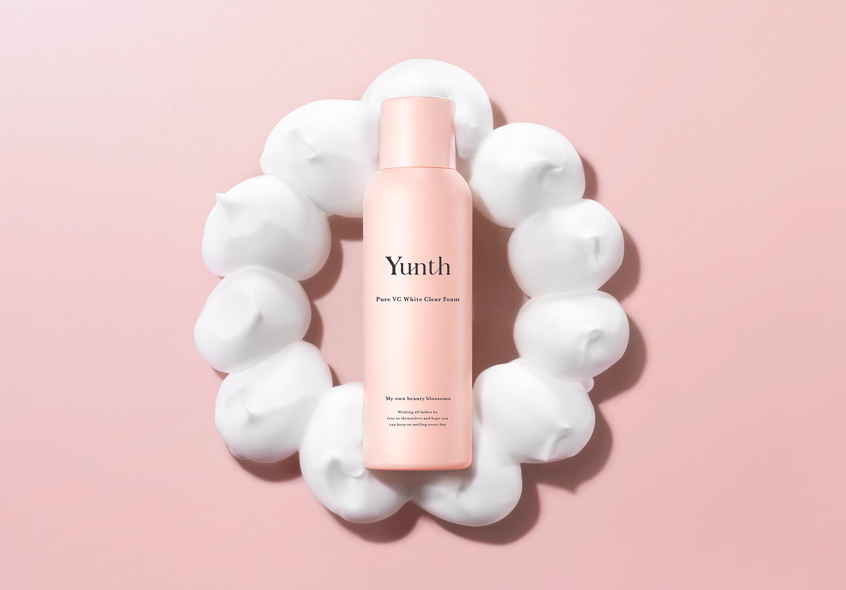 Yunthの洗顔がリニューアル！高濃度の生炭酸泡×温感で落とす もっちり