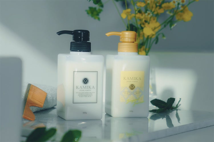 矢田亜希子さんがヘアケアブランド「KAMIKA（カミカ）」の新