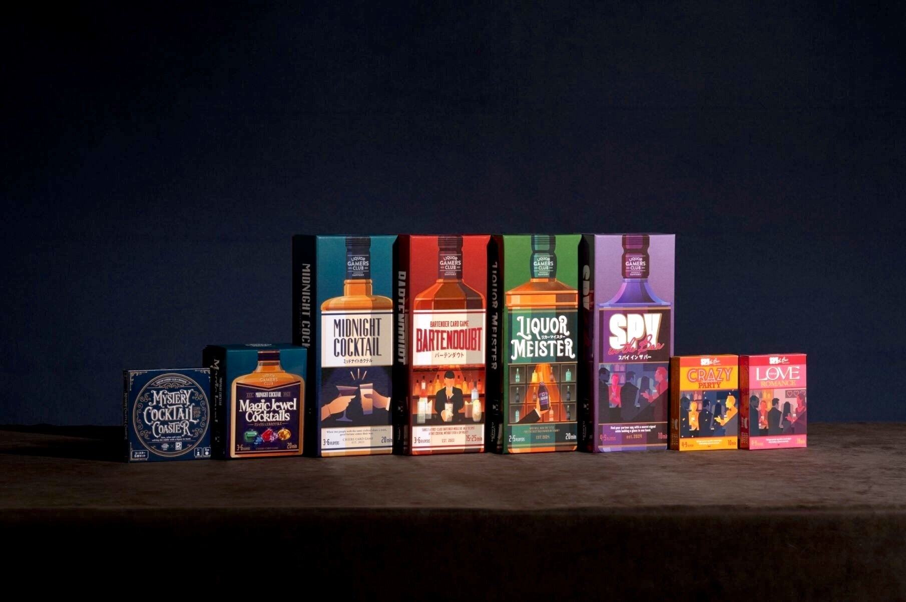 BARが舞台の人気ボードゲーム第5弾「“嘘つき雑談ゲーム” シェイカー