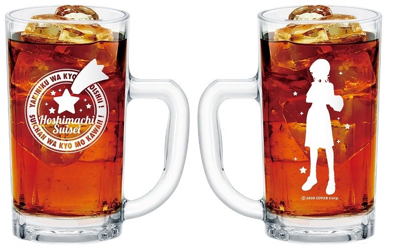 牛角×VTuberグループ「ホロライブ」の星街すいせいコラボ 全長29cmの