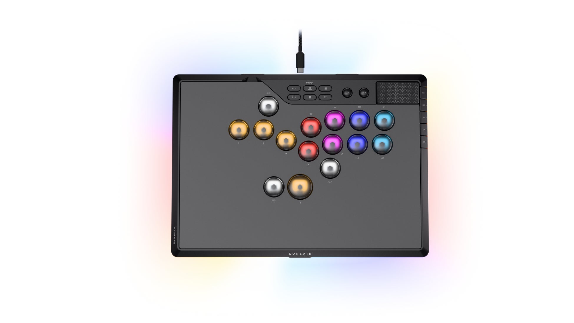 CORSAIR社製「NOVABLADE PROワイヤレス ホールエフェクトレバーレス