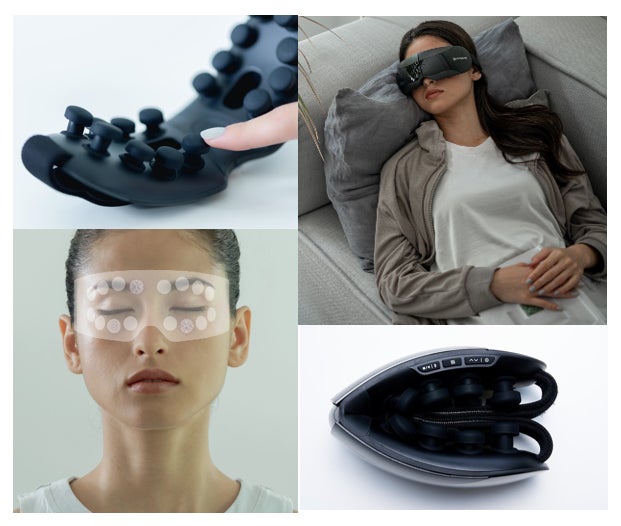 ドクターエア』目もと 異次元体験 心地よいリズムで目もとタッピング