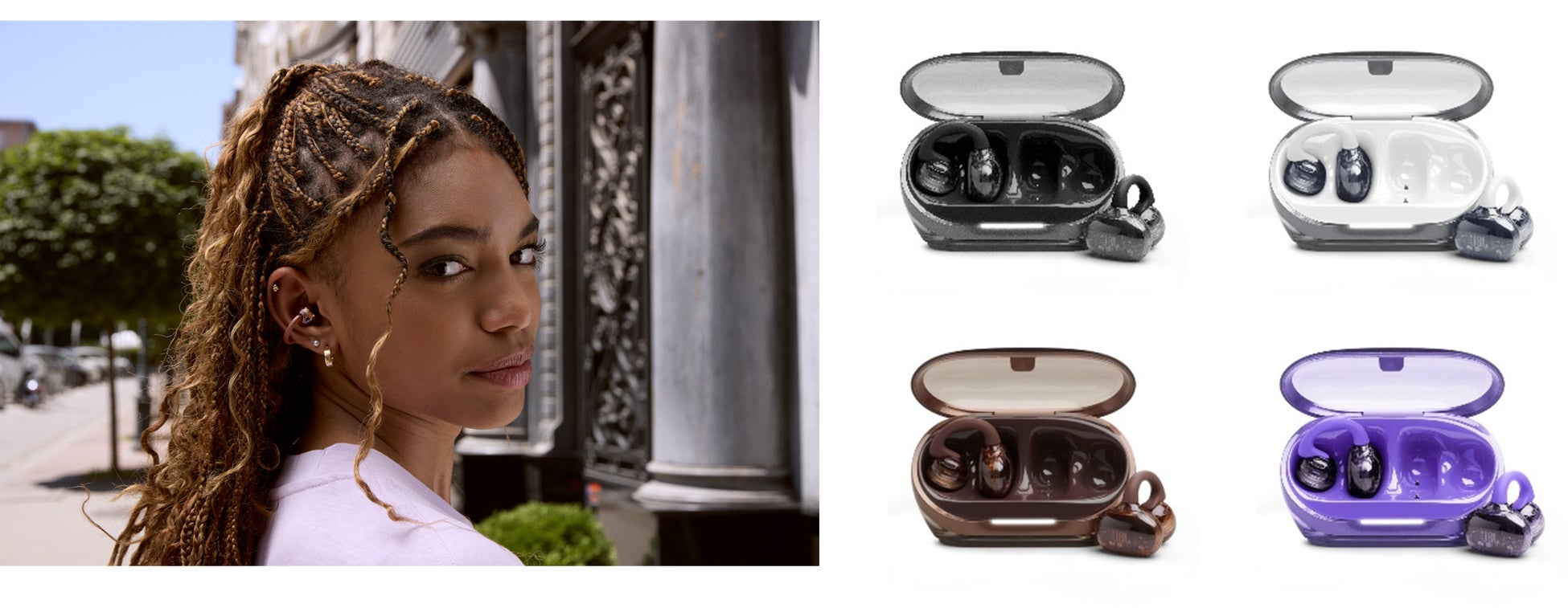 JBL初のカフスタイルイヤホンが登場！独自設計の装着感とスケルトン