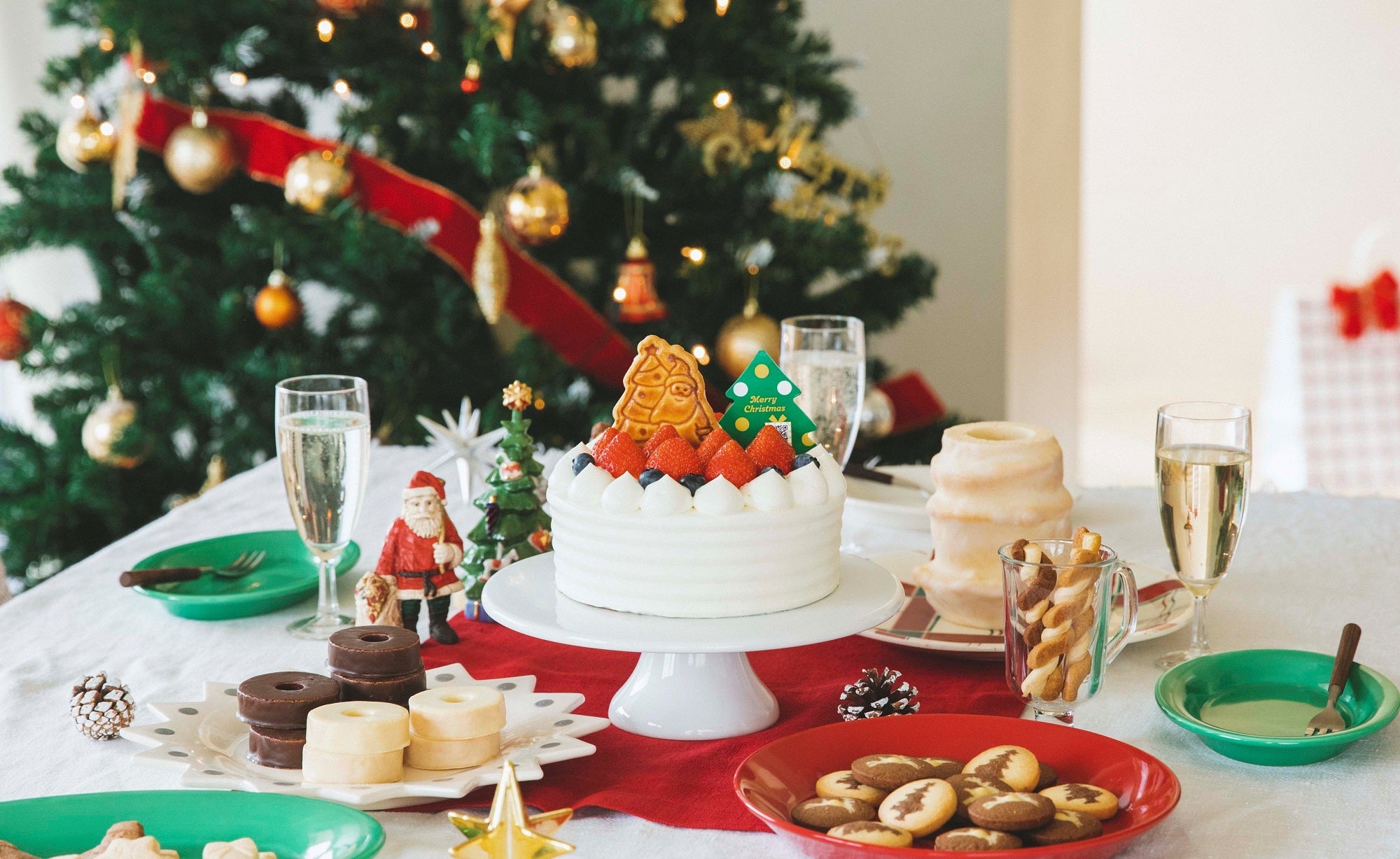 ユーハイムのお菓子で楽しむ2024クリスマス！クリスマスデコレーション