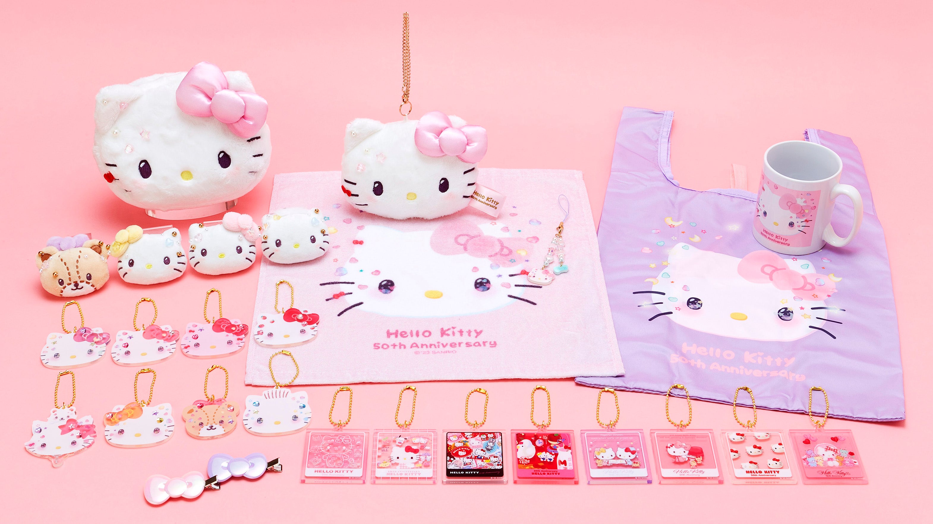 ハローキティのバースデー11月1日より「ハローキティ50周年 The Future
