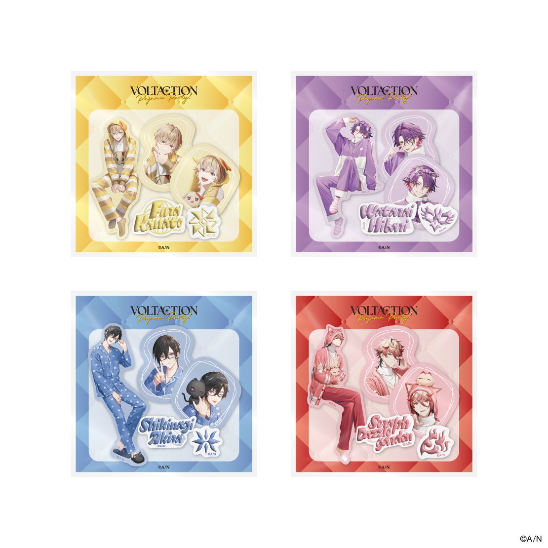VOLTACTION Pajama Party!」グッズを2025年4月4日(金)12時からにじ