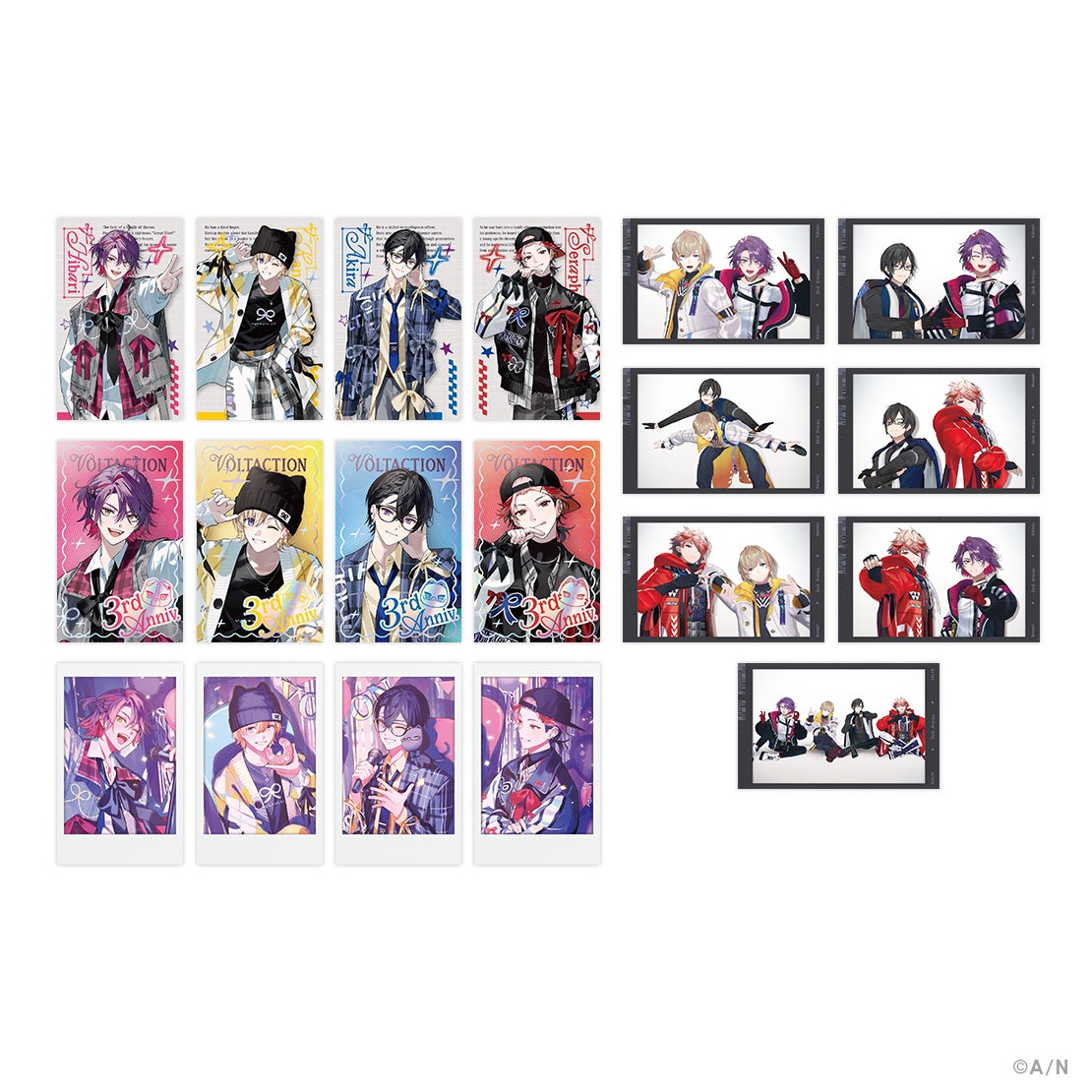 VOLTACTION 3rd Anniversary」グッズを2025年7月13日(日)22時からにじ