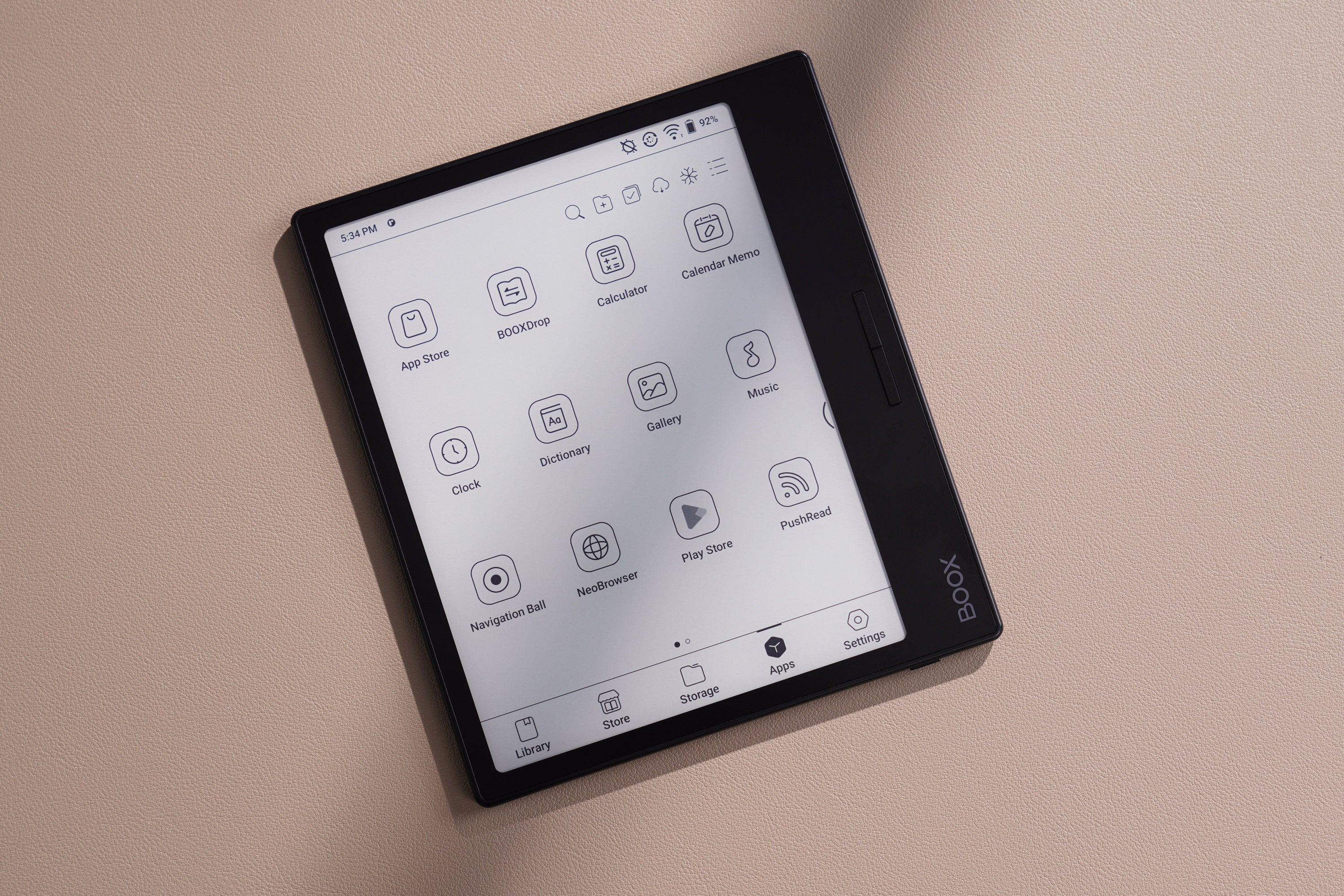 7.8インチカラー電子ペーパー搭載【BOOX Tab Mini C】、MicroSDXC