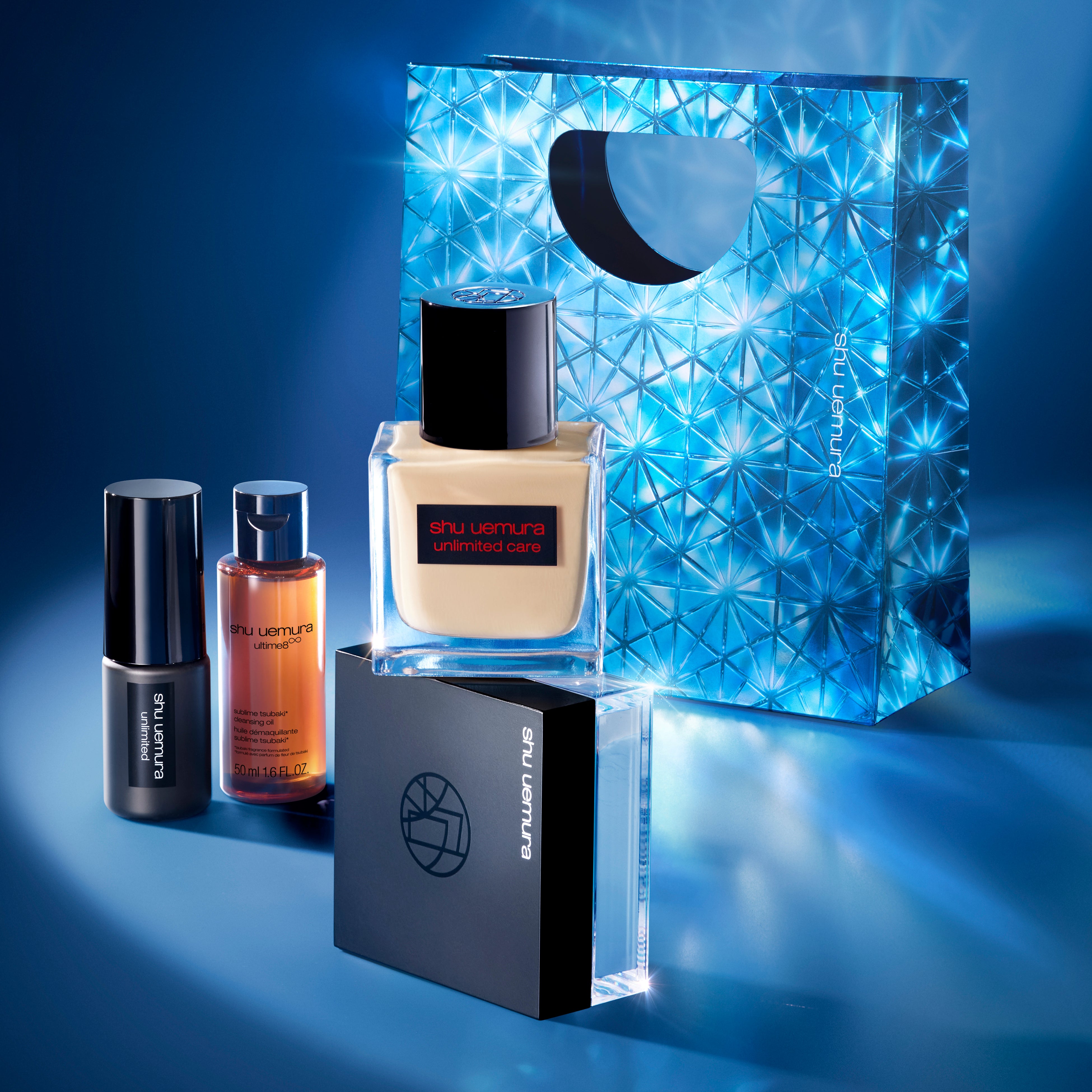 Unwrap the Joy, Celebrate the Season of Sparkle​​. シュウ ウエムラ