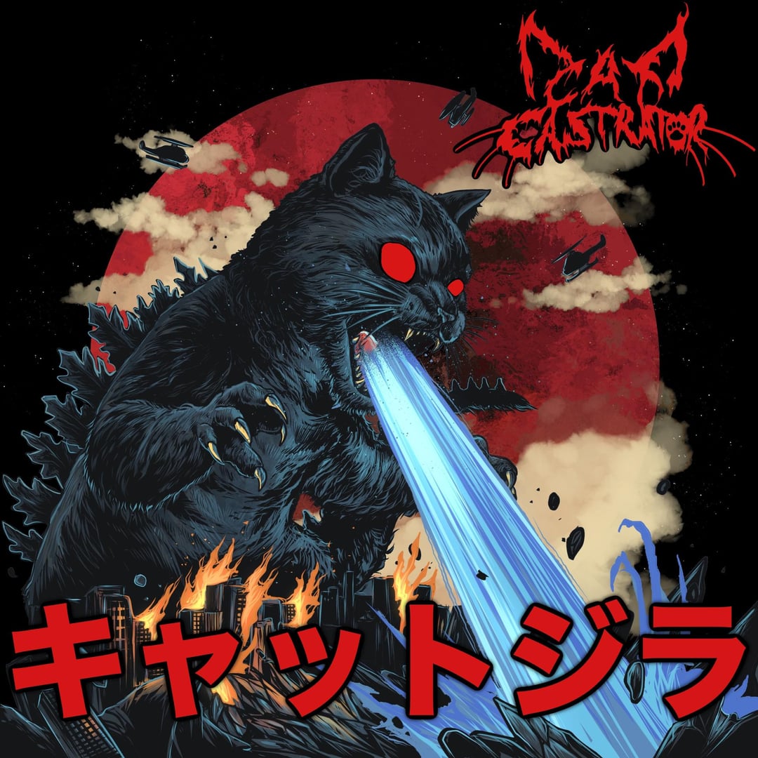 Cat Castrator - Catzilla (2026) : r/AlbumArtPorn