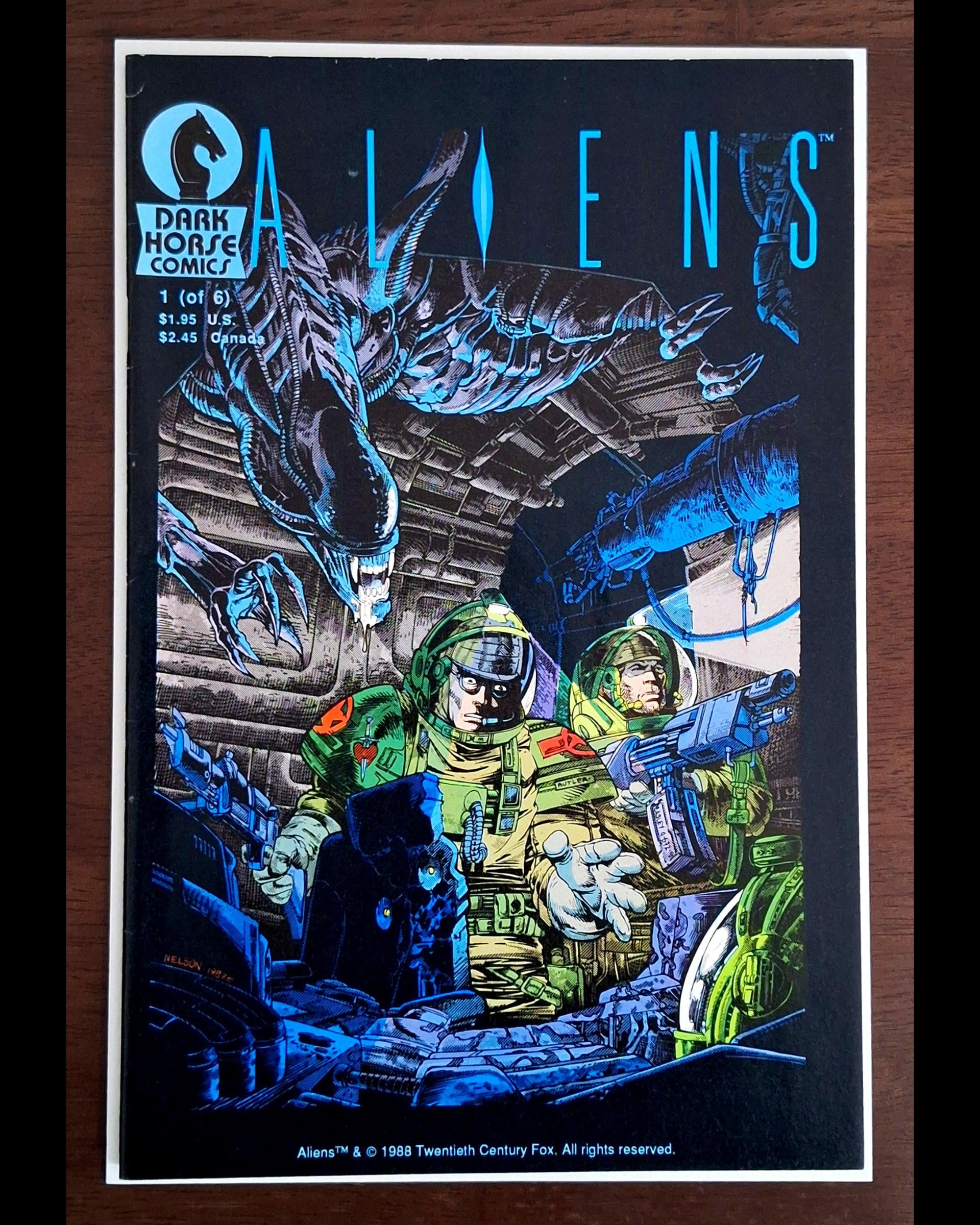 Aliens No.1 ✨️ 1st comic book appearance of 'Aliens' 1988. 1st
