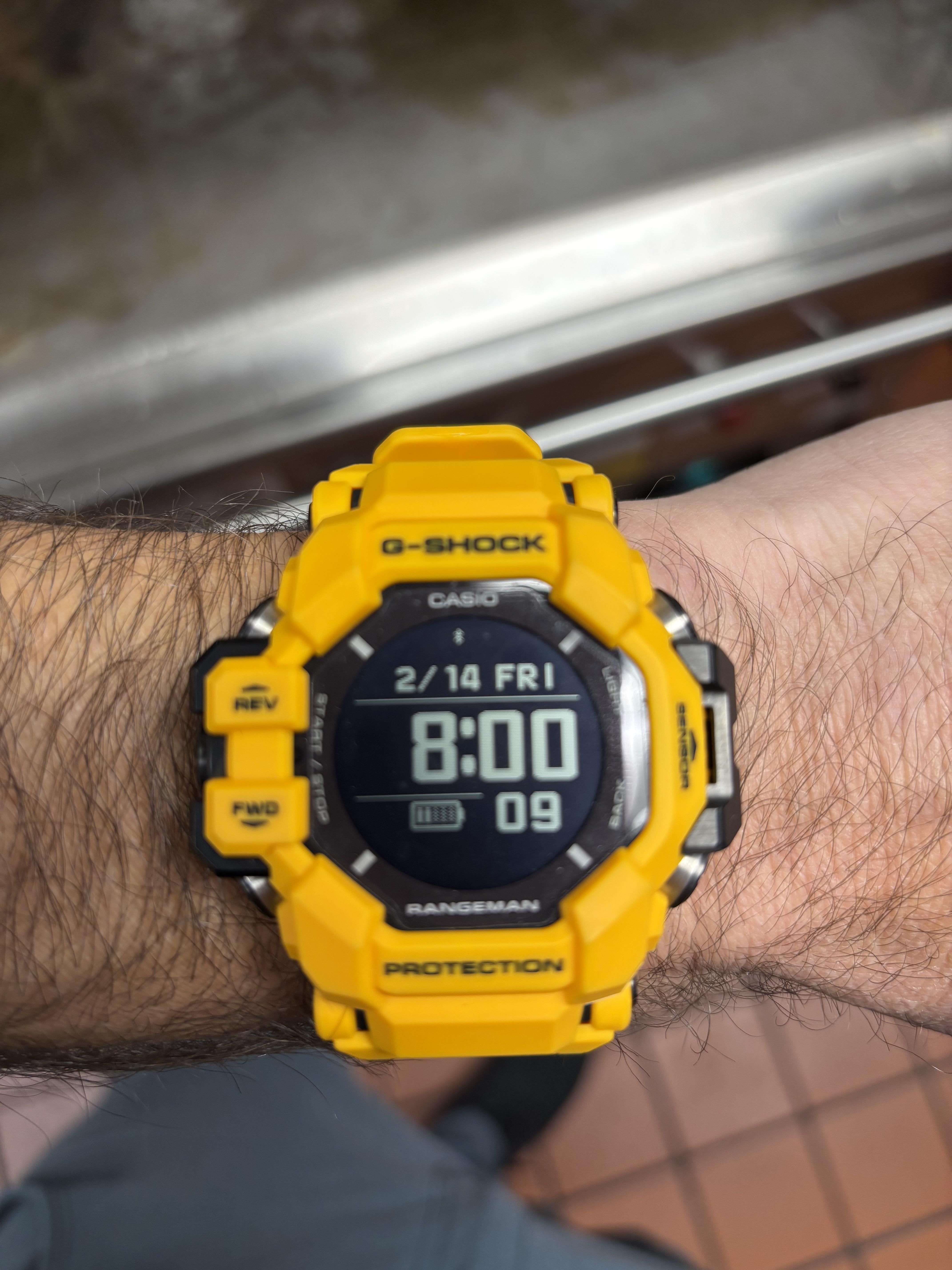 GDX6930E-9 “Lightning Yellow” 30th anniversary. New (to me) watch
