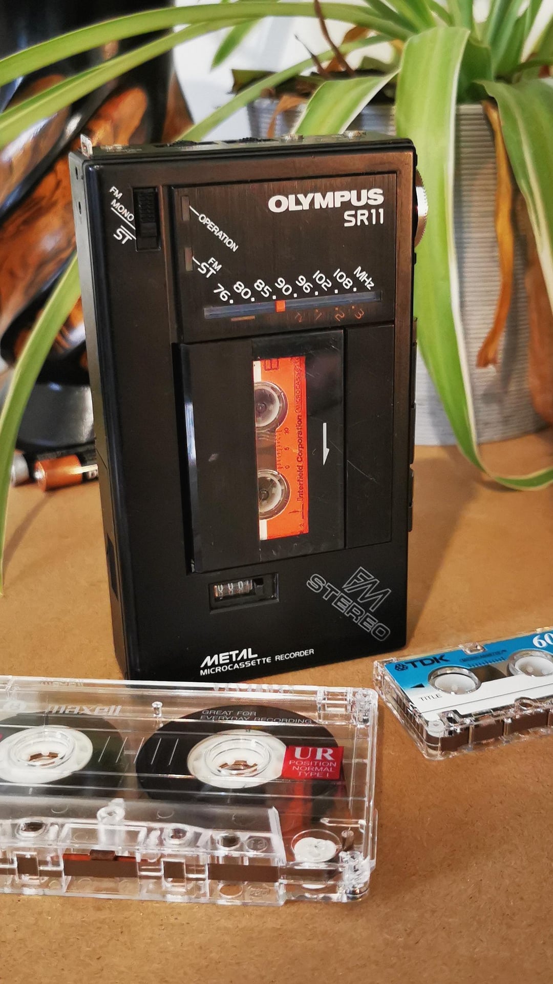 Olympus SR11 stereo microcassette recorder : r/Microcassette