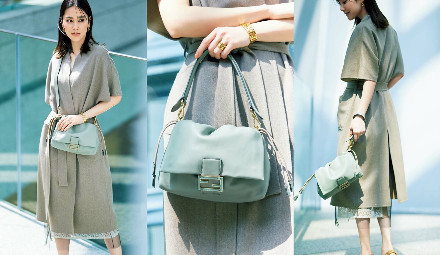 FENDI」大人気バッグ『マンマ バゲット』なら、ストラップしだいで自由