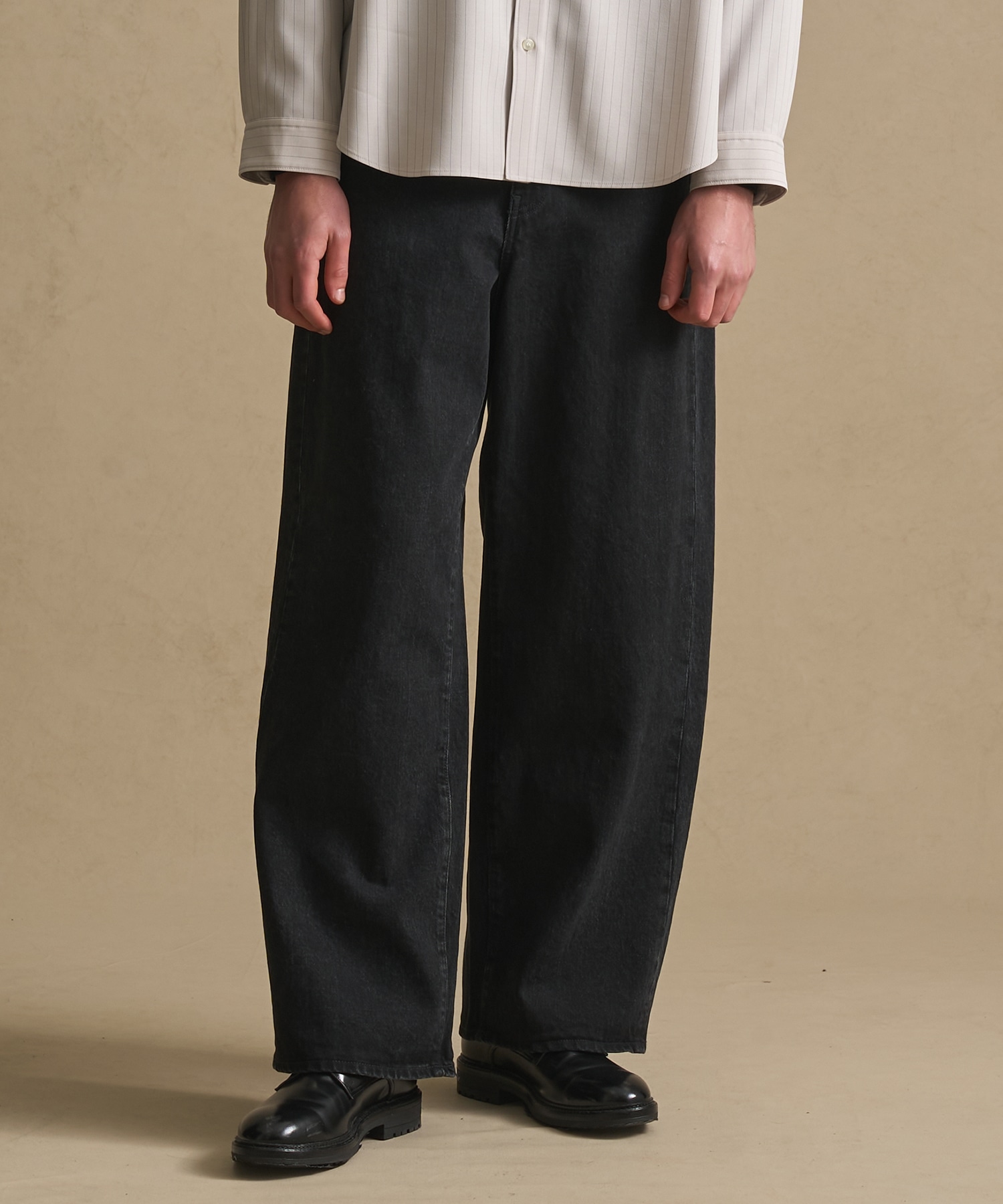 PUBLIC DENIM RELAXWIDE(1 BLACK): : メンズ｜PUBLIC TOKYO ONLINE STORE