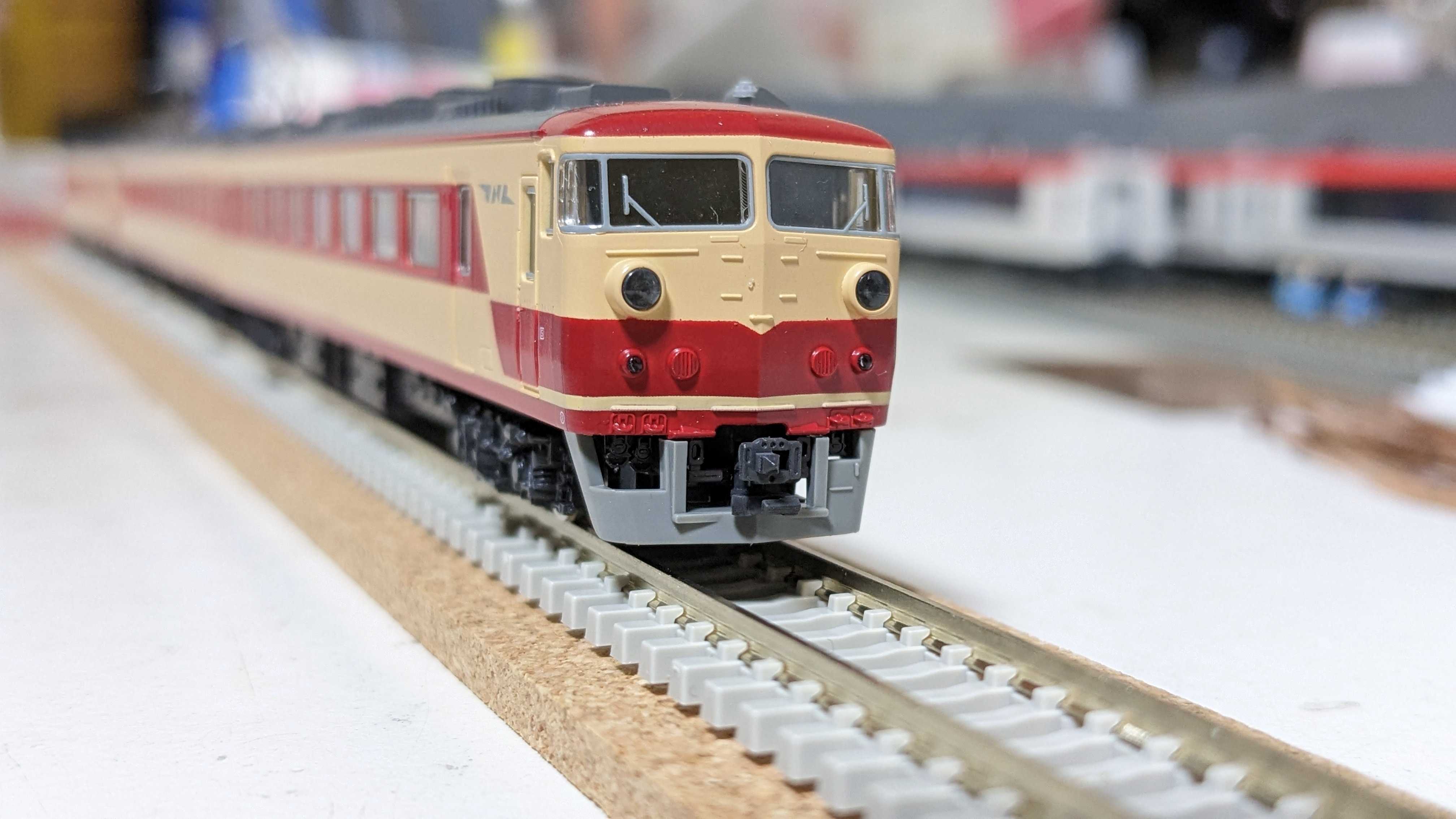 🔴入線 kato 10-393/394 157系[あまぎ] 7両基本セット/2両増結セット 9