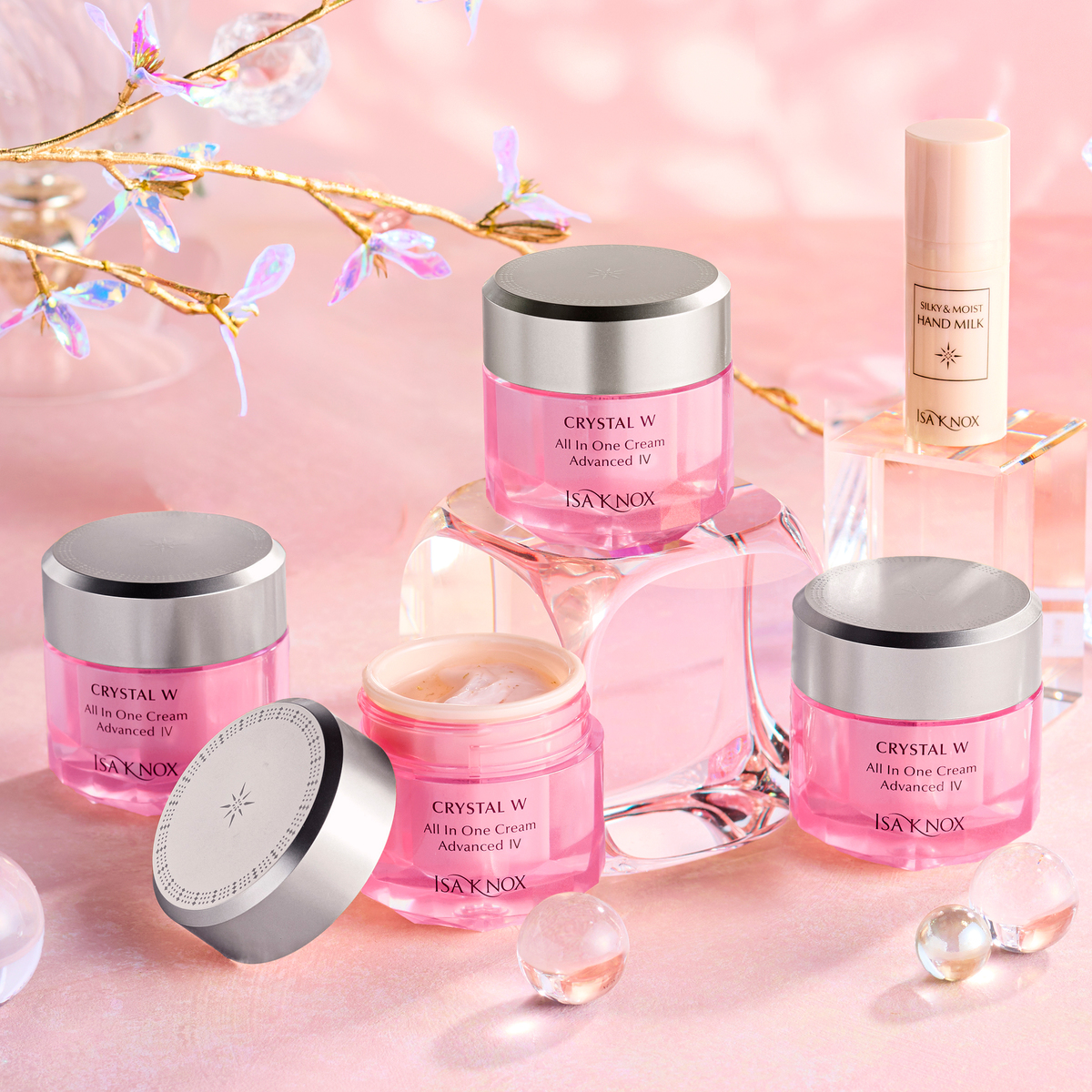 ISA KNOX CRYSTAL W All in One Cream 3個 楽天市場】【公式