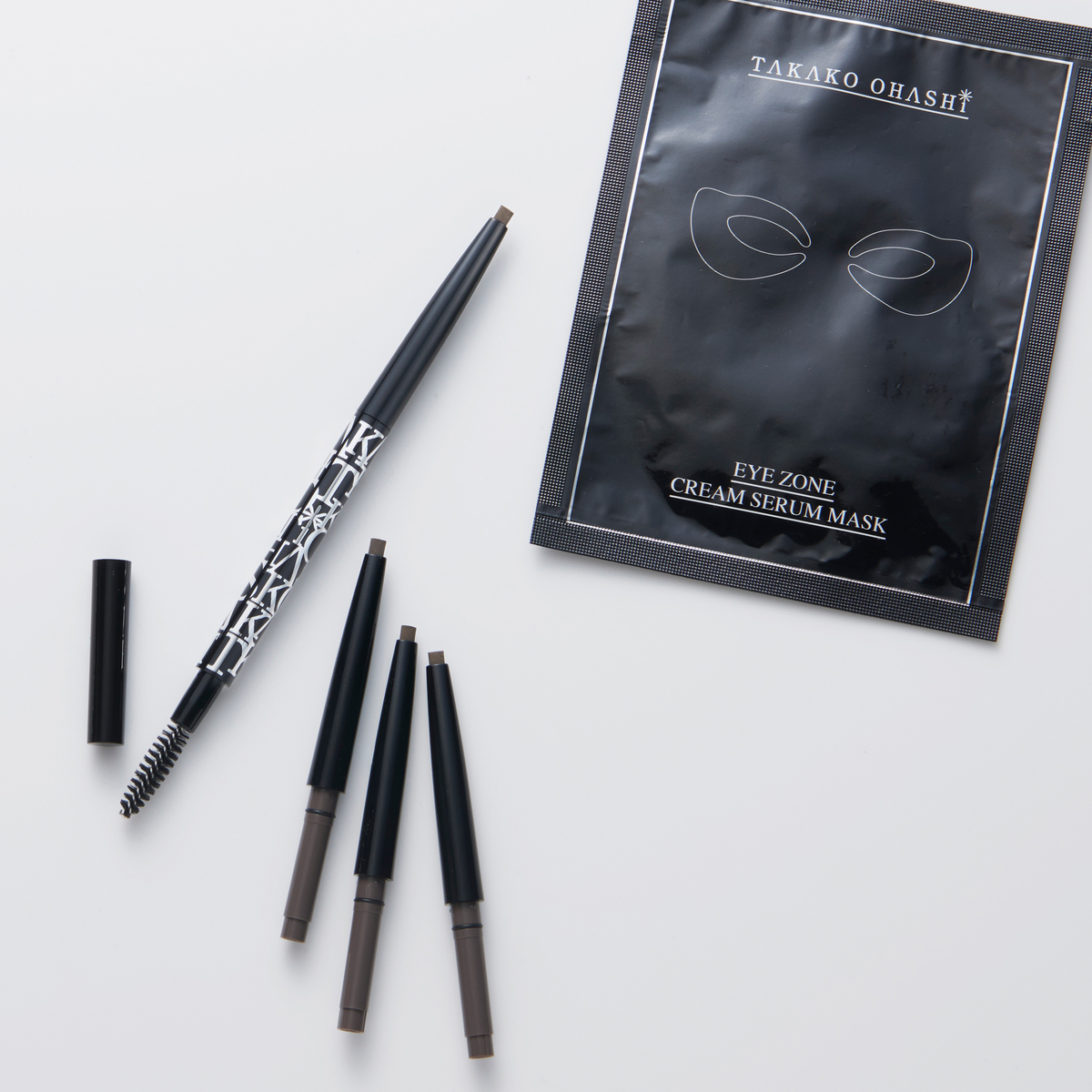 大橋タカコパウダースリムアイブロウEX＋リフィル3本+P付セット 大橋