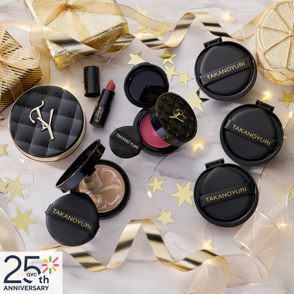 たかの友梨EFジュエリーパクトU_Nケースレフィル4個分セット たかの